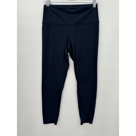 Zyia Active Women’s High Rise Crop Leggings Size 6-8 M Medium Blue - Picture 1 of 6